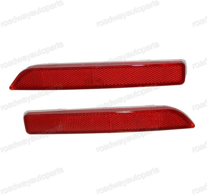 ya 4 8.24 baidi Rear LEFT & RIGHT Red Bumper Light Reflector Fit for Nissan Murano 2015-2021 2X