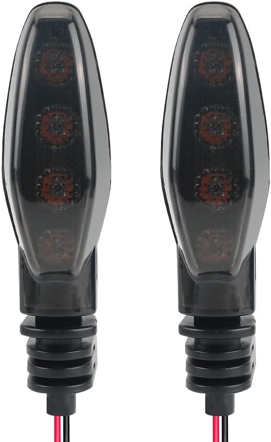 ya 13 9.15 baidi Front LED Turn Signals Lights Indicator For Daytona 675R Triple R Tiger 800 1050
