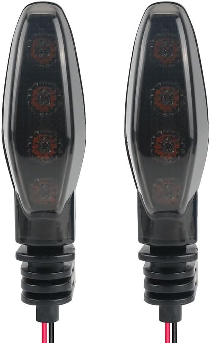 ya 13 9.15 baidi Front LED Turn Signals Lights Indicator For Daytona 675R Triple R Tiger 800 1050
