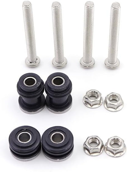 ya 14 9.20 zhengce Detachable Sissy Bar Backrest Docking Hardware Set for Harley 883 1200 04-1-1