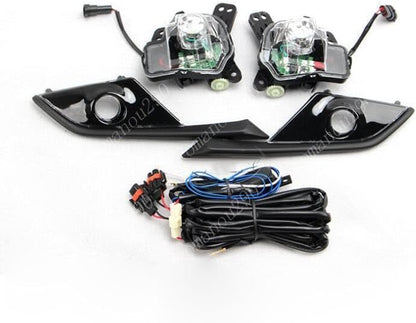 ya 10 9.16 zhengce Fit for Mazda CX-3 2016-2020 LED Front Fog Lamp Assembly Kit W/Wiring/Bezel