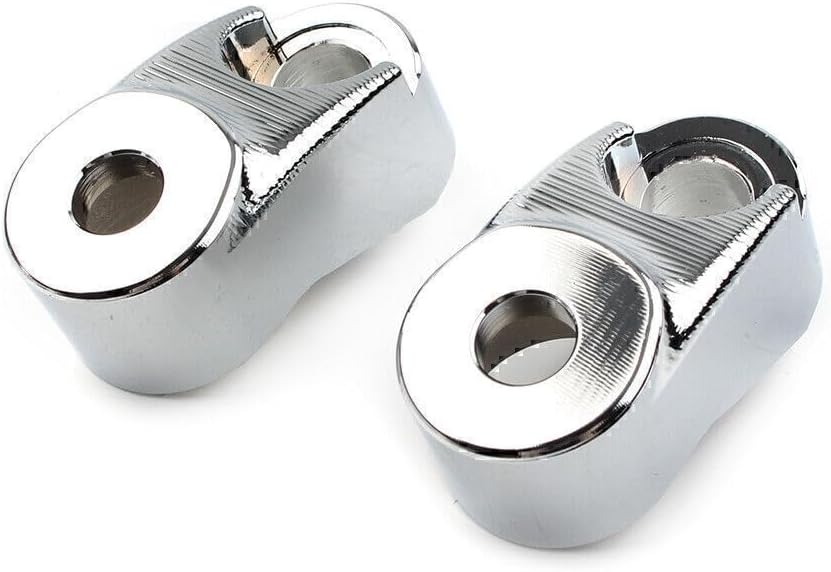 ya 2 8.15 Chrome Short Front Turn Signal Mounts 39mm 49mm Forks fit for Harley Sportster FXR