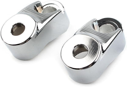 ya 2 8.15 Chrome Short Front Turn Signal Mounts 39mm 49mm Forks fit for Harley Sportster FXR
