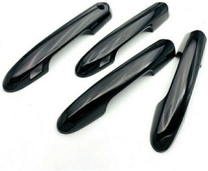 ya 5 8.10 for Toyota RAV4 2019 2020 Black Car Door Side Handles Cover Trim Decor