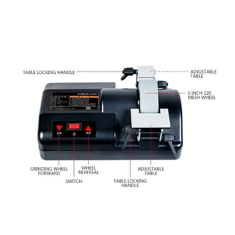 ya 16 10.20 baidi 5-inch Water-Cooled Low-Speed Sharpener H4500 Sharpener Grinder Water Cooling