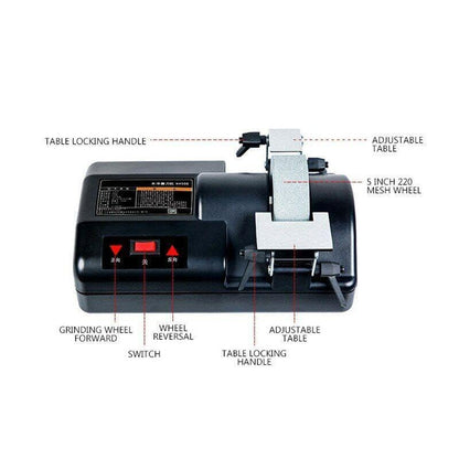 ya 16 10.20 baidi 5-inch Water-Cooled Low-Speed Sharpener H4500 Sharpener Grinder Water Cooling