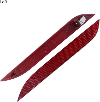 ya 27 10.13 baidi 2X Rear Left+Right Bumper Reflector Red Plastic for Fortwo 2016 2017 2018