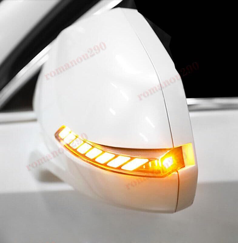 ya 4 8.14 for Cadillac XT4 XT5 LED Smoke Lens Sequential Flasher Side Mirror Turn Signal 