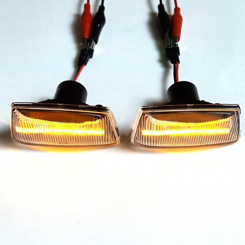 ya 4 8.14 L+R Side Marker Fender Turn Signal Light Fits for Opel for Chevrolet for Saturn for Holden @