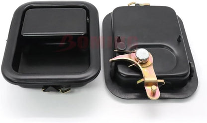ya 10 9.16 baidi Black Metal Door Outside Handle for Jeep for Wrangler TJ 1997-2006-