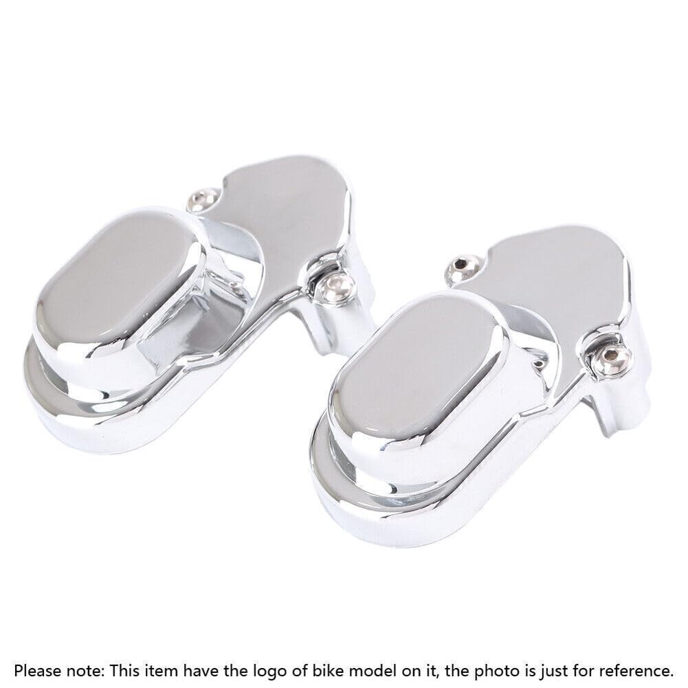 ya 6 8.24 baidi for Harley Sportster 1200 883 2005-2014 Chrome Rear Axle Cover Nut Bolt Caps Set