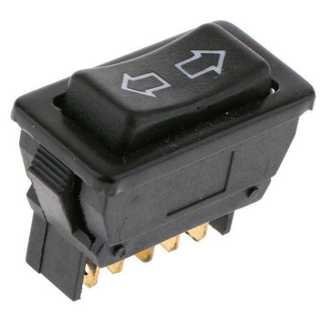 ya 5 8.10 4X Universal 5-pin On/Off SPST Momentary Power Window Rocker Switch Controller