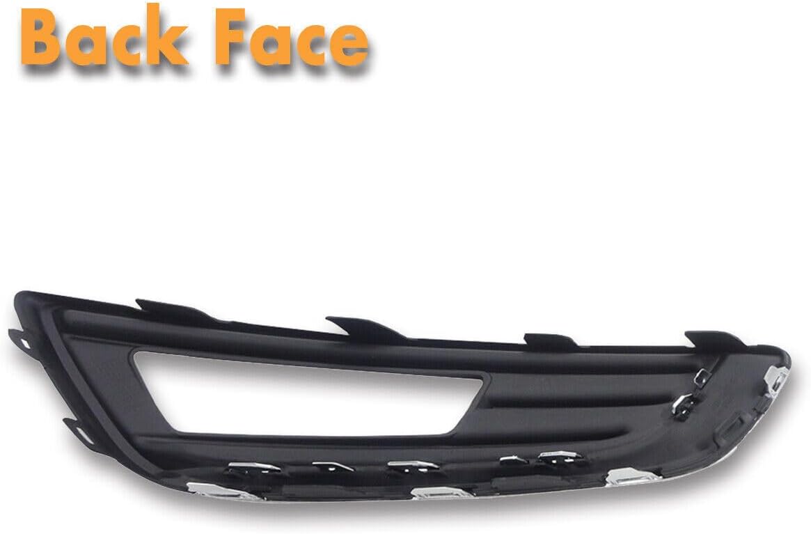 ya 11 9.14 zhengce Left Skin Line Front Fog Lamp Light Cover Chrome Trim for Ford Focus 2015 2