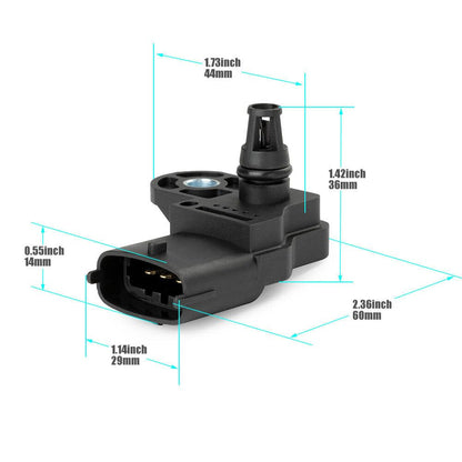 ya 4 8.8 1x 0261230099 Intake Manifold Pressure Sensor 0261230217 for Honda for Civic for Polaris