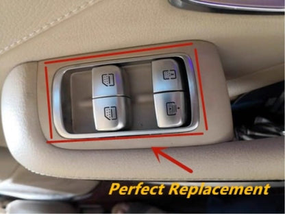 ya 9 10.24 A2229051505 Window Switch Rear Right Beige for W222 S550 S600 S63