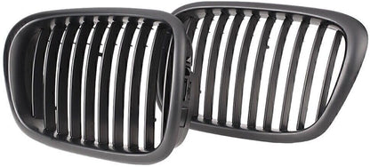 ya 4 8.14 for BMW E39 5 Series 525/528/530/535/540 2000-2003 02 Front Kidney Grilles Grill