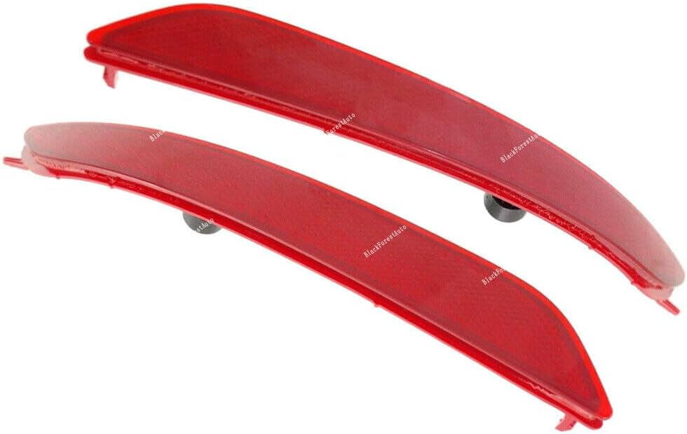 ya 27 10.13 baidi 2X for Hyundai for Elantra Sedan 2014-2016 Rear Right&Left Bumper Reflector Red