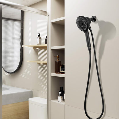 ya 28 10.13 baidi 60¡± Pressure Shower Matte 6 Mode Magnetic Shower Black