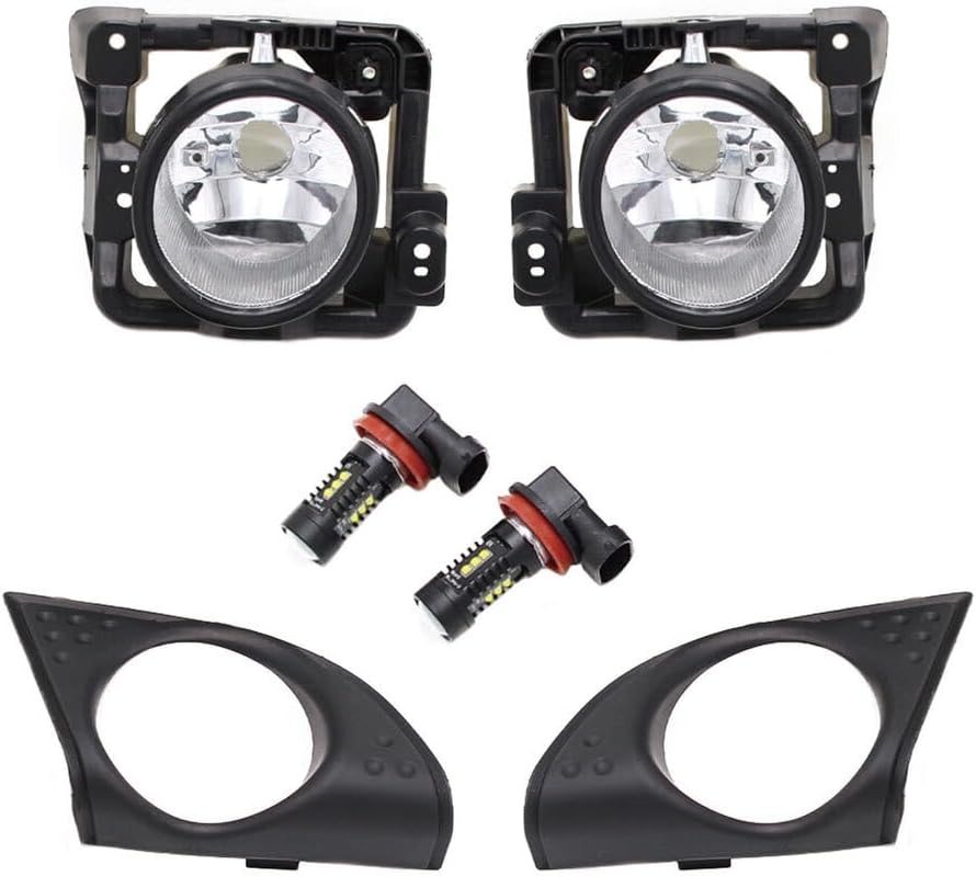 ya 10 9.16 zhengce L+R Fog Driving Light Lamp w/2 Bulbs for Acura TSX 2009-2010 33900/33950-TL
