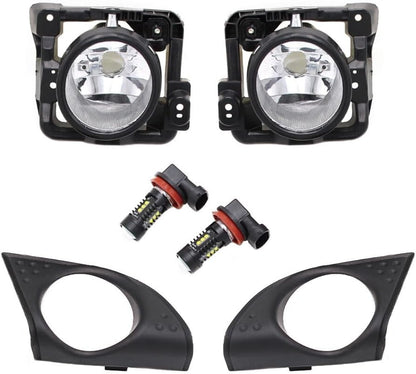 ya 10 9.16 zhengce L+R Fog Driving Light Lamp w/2 Bulbs for Acura TSX 2009-2010 33900/33950-TL