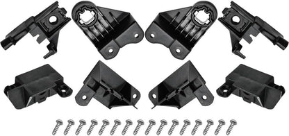 ya 5 8.10 Pair Headlight Bracket Repair Set Kit For X1 F48 F49 2019-2023 X2 F39 2017-2023