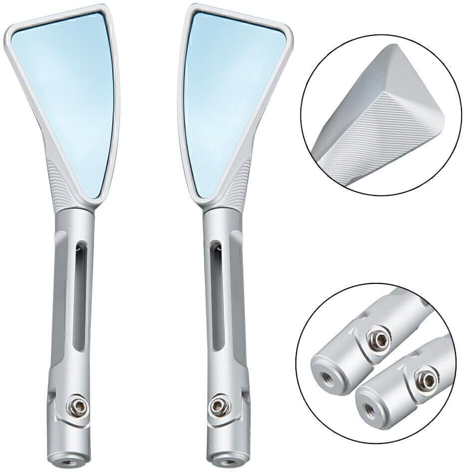 ya 2 8.15 2X Side Rearview Rear View Mirrors Fit for Suzuki GSXR1000 05-11 & GSXR600 06-12