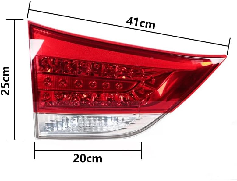 ya 4 8.14 for Toyota for SIENNA 2011-2014 Right Inner Tail Light Rear Brake Reverse Stop Light 