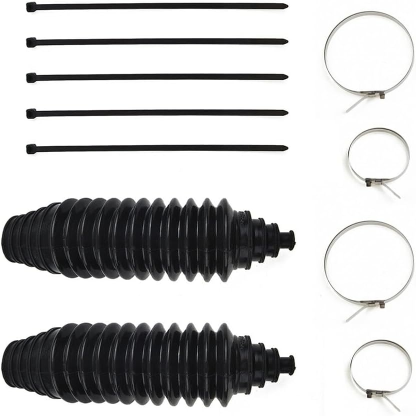 ya 4 8.10 Gaiter Pinion Boot +Clamps 23x6cm Rack Pinion Kit Accessories