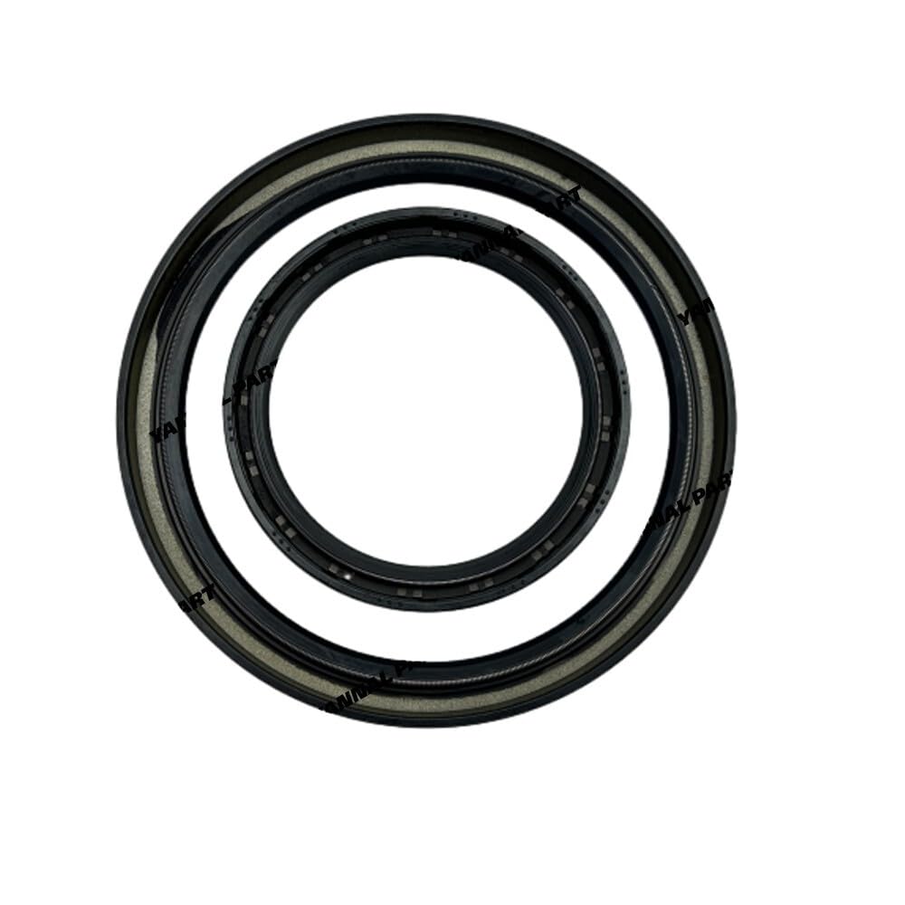 ya 8 8.24 baidi R924 Crankshaft Front & Rear Oil Seal for Liebherr R924 Engine Parts