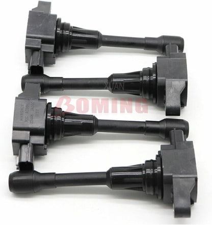 ya 4 8.14 4pcs 22448-JA00C for Nissan Altima Rogue Sentra Versa Ignition Coil