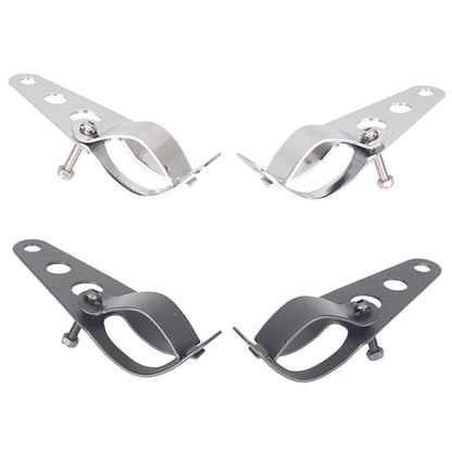 ya 6 8.14 38-43mm Universal Headlight Mount Bracket Fork Ear or Harley Chopper Cafe Racer