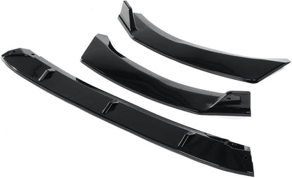 ya 2 8.15 Gloss Black Front Bumper Lip Splitter Chin Spoiler for Kia K5 GT GT-line 2020-24