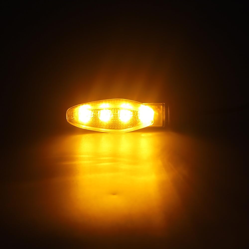 ya 23 10.7 baidi LED Front Rear Turn Signal Light For Street Triple 675 765 Tiger 800 900 1050
