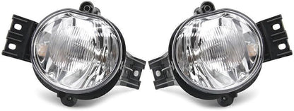 ya 10 9.16 zhengce 1 PAIR Front Fog Light Lamps LH+RH Clear for Dodge for Ram 1500 2500 3500 0