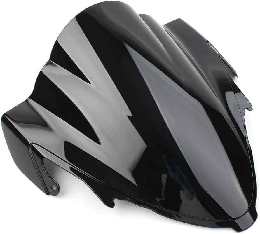 ya 4 8.10 Double Bubble Smoked Black Windshield for Suzuki Hayabusa GSXR1300 2021-2022 22