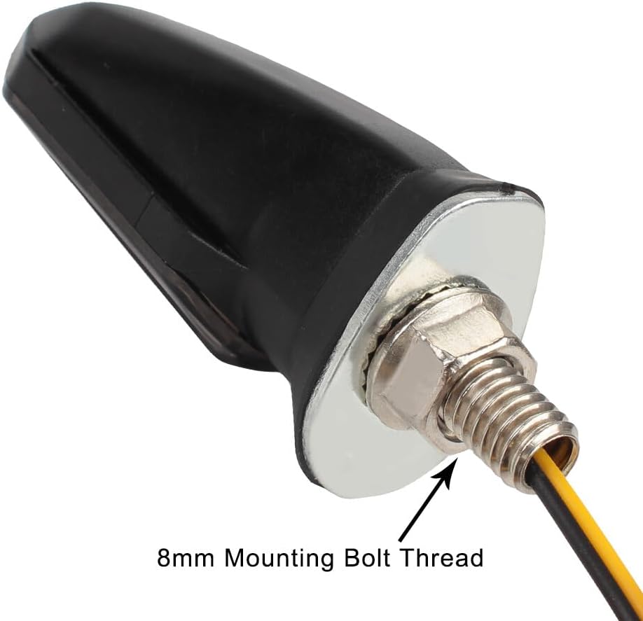 ya 11 9.14 zhengce Universal Motorcycle LED Turn Signal Blinker Indicator for Honda for Yamaha