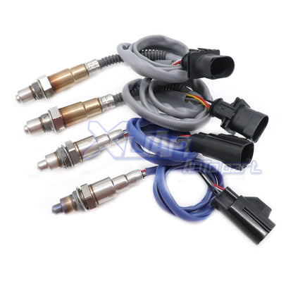 ya 4 8.8 C2D24756 DX23-9G444-EA 4X O2 Oxygen Sensor for Jaguar XF XJ F Type V6 3.0 13-19