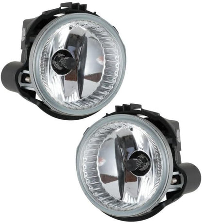 ya 2 8.15 1 set of front transparent fog lights and fog lampshades trimmed to for Subaru Forester 2008-2012