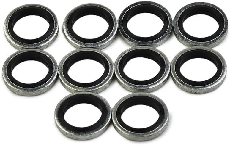 ya 6 8.14 10pcs For Nissin Master Cylinders Calipers 10mm Banjo Bolt Washers Sealed