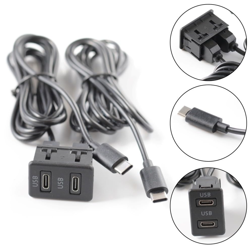 ya 23 10.7 baidi Automotive for Dash Mounting Solution with Dual TYPEC Ports and 145cm Cable