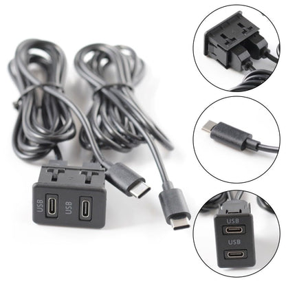 ya 23 10.7 baidi Automotive for Dash Mounting Solution with Dual TYPEC Ports and 145cm Cable
