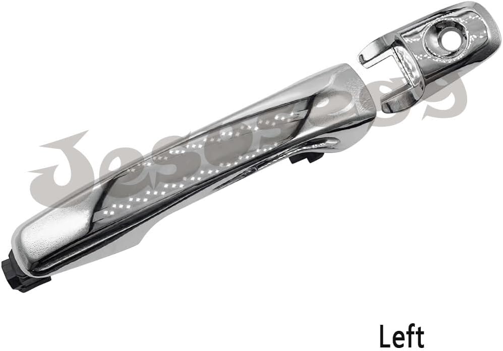 ya 9 10.24 2Pcs Fit for Explorer Edge Exterior Outside Door Handle Chrome Right&Left