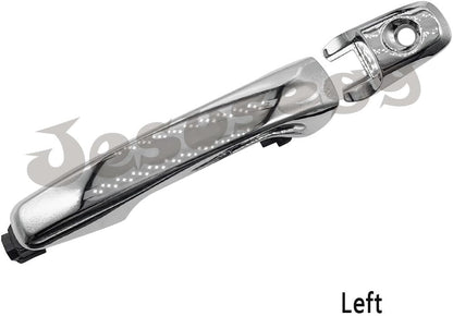 ya 9 10.24 2Pcs Fit for Explorer Edge Exterior Outside Door Handle Chrome Right&Left