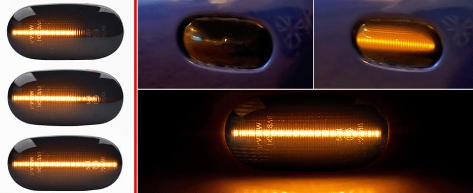 ya 7 8.24 baidi LED fender side marker signal lights for Mitsubishi Triton L200 for Pajero V20 Sport