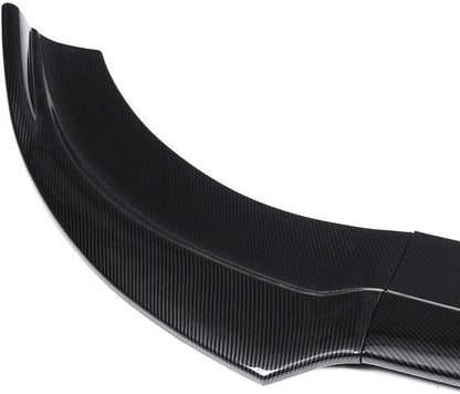 ya 2 8.15 V1 Style Front Bumper Lip Splitter for Dodge for Charger SRT 2015-2021 Carbon Fiber