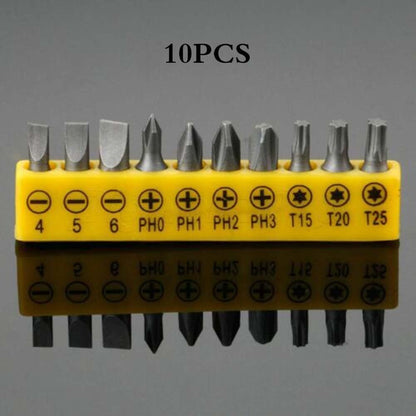 ya 26 10.21 baidi Screwdriver Bit Set Hexagon Shank For Power Electric Drill for IMPACT Driver