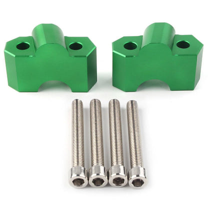ya 4 8.8.2 for Kawasaki Z750 2004-2012 Z1000 03-16 Green Motorcycle Handlebar Riser Clamp