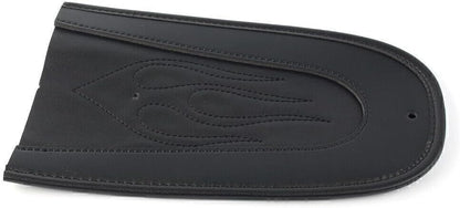 ya 4 8.8.2 Solo Rear for SEAT Leather Flame Fender Bib for Harley Sportster XL883 XL1200 04-15