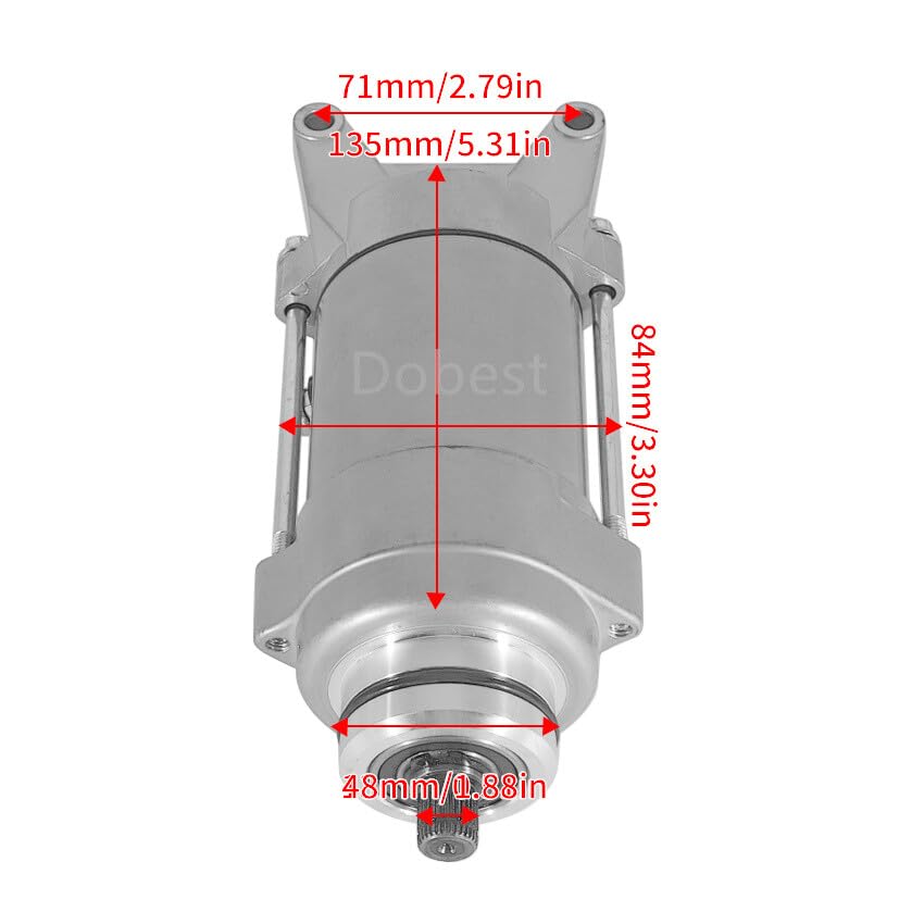 ya 23 10.7 baidi Starter Motor for Yamaha XV750J Virago 750 1982 42X-81800-60 XV750K 83 XV750H 81