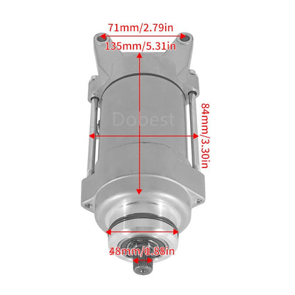 ya 23 10.7 baidi Starter Motor for Yamaha XV750J Virago 750 1982 42X-81800-60 XV750K 83 XV750H 81